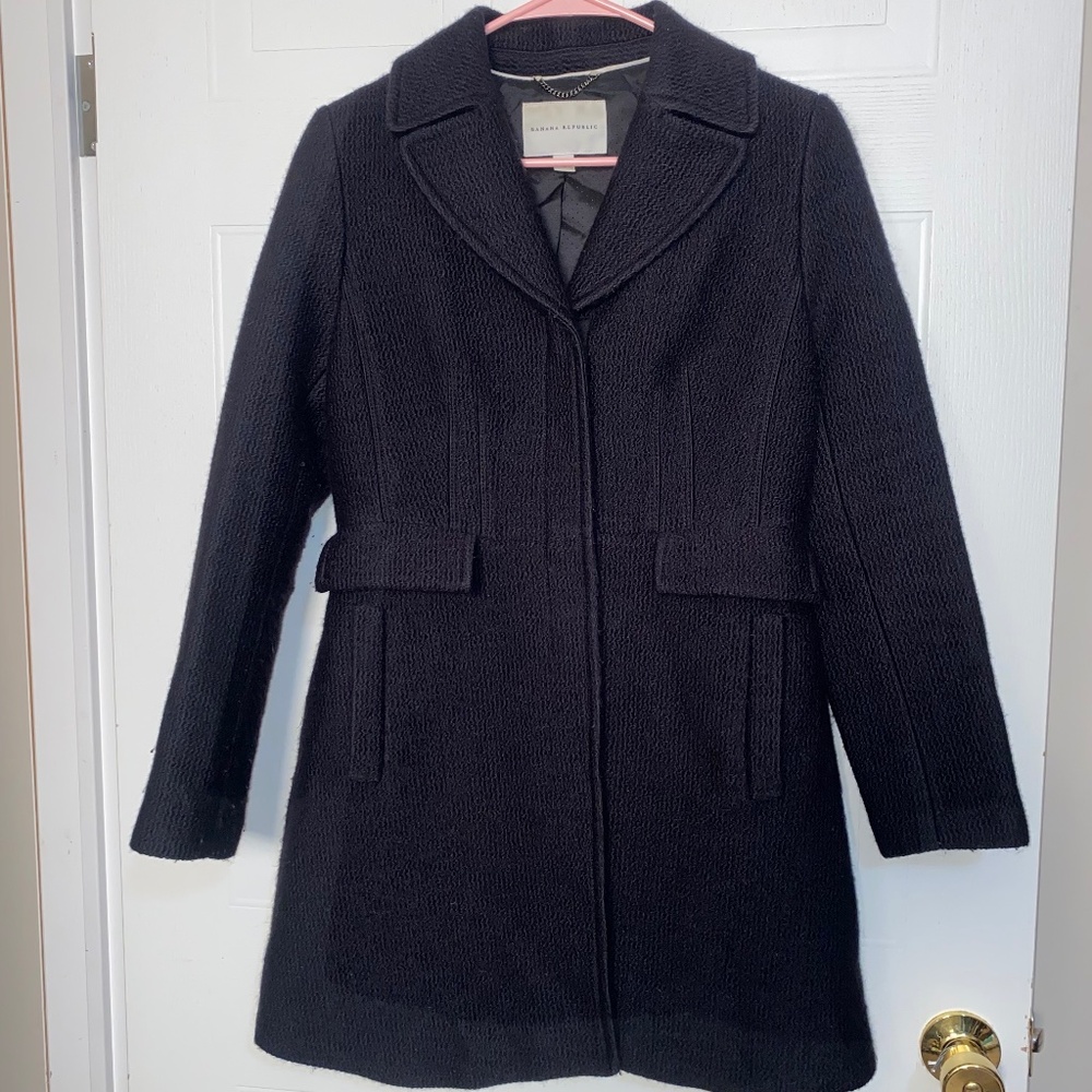 Vintage Banana Republic Trench Coat Y2K Size Small